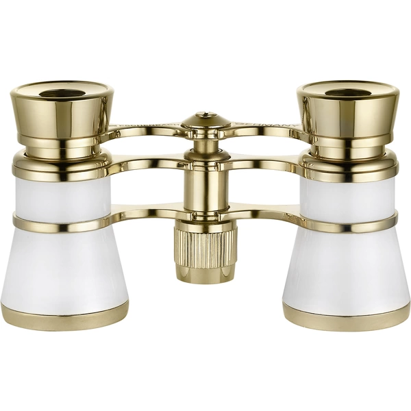 Eschenbach Glamour Theaterglas 3 x 25mm Perlweiß, Gold Eschenbach Glamour Theaterglas 3 x 25mm Perlweiß, Gold