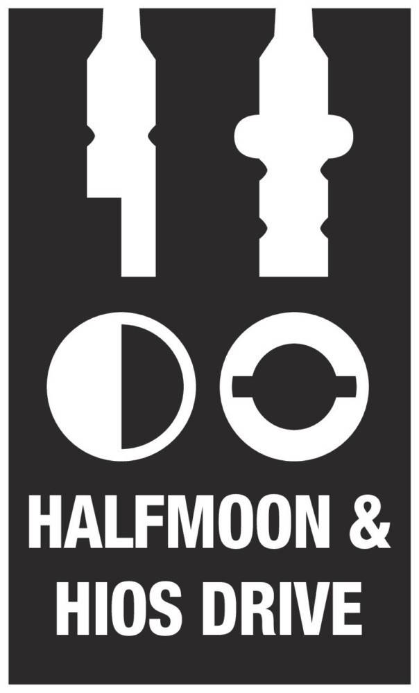 Wera 1013 Micro ESD Bit-Schraubendreher 5/32" (4 mm) Halfmoon, 5/32" (4 mm) HIOS 44mm