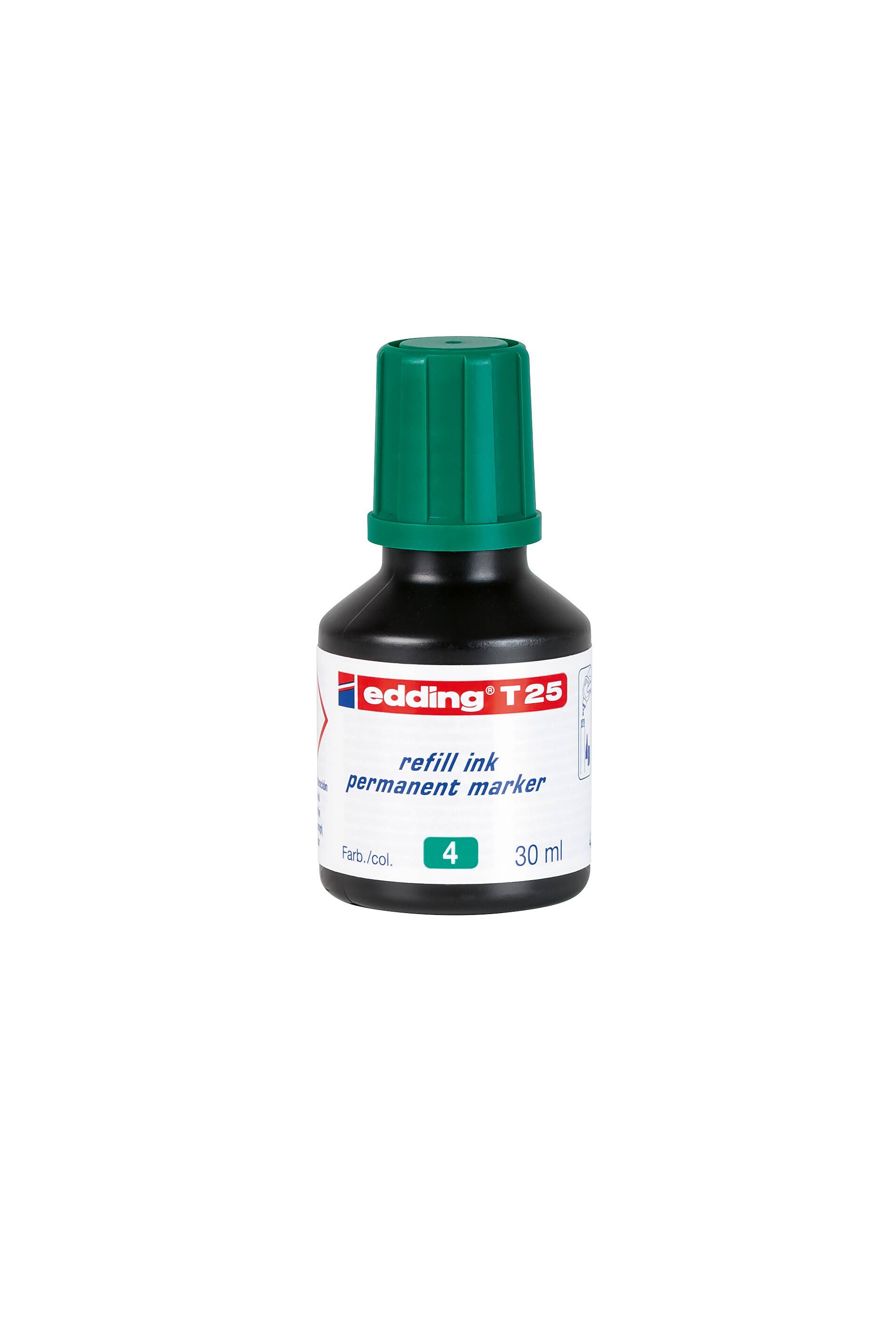 Nachfülltinte edding T 25, für edding Permanentmarker, 30 ml, grün