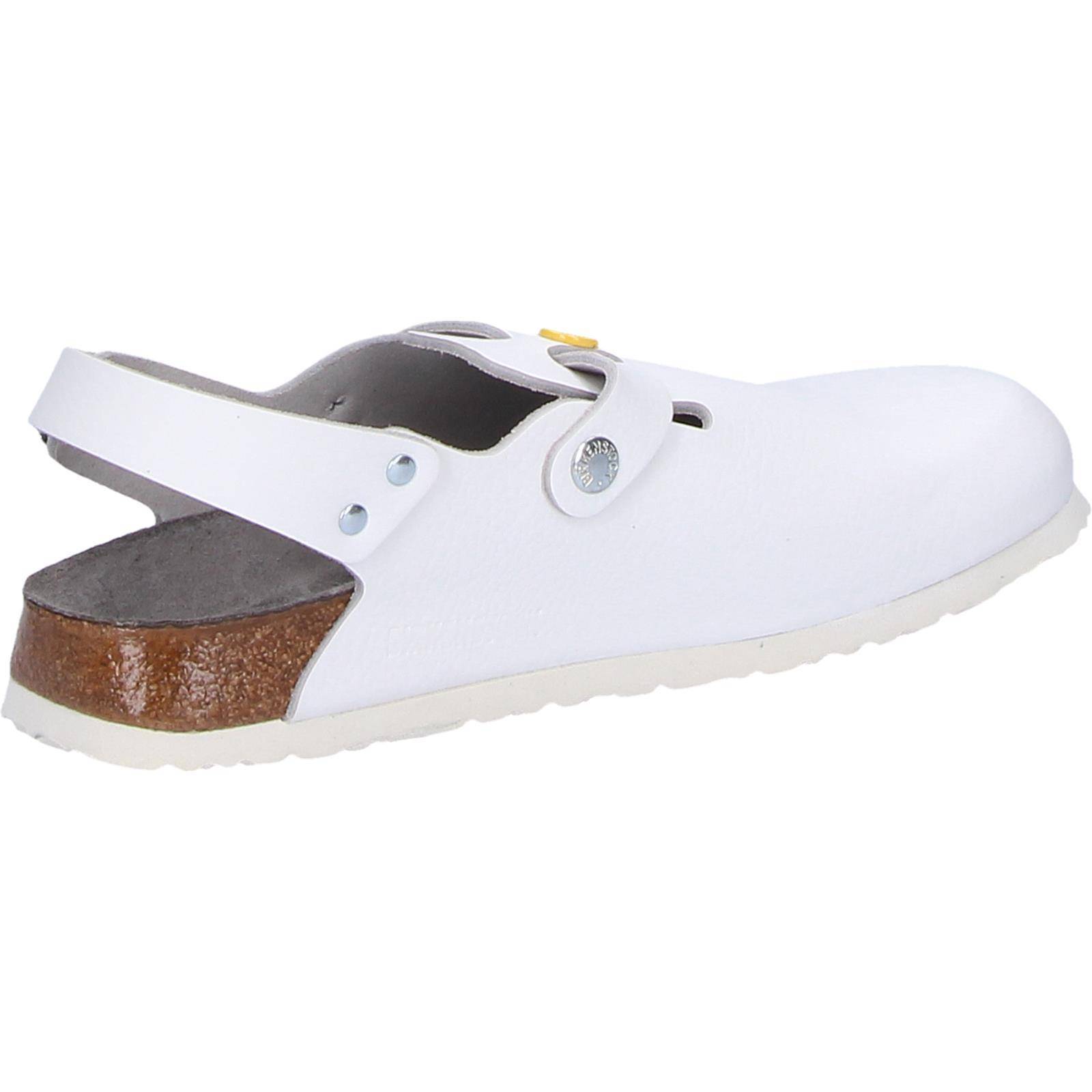 ESD Clog TOKIO ESD Naturleder 61418, weiss, schmal, 37