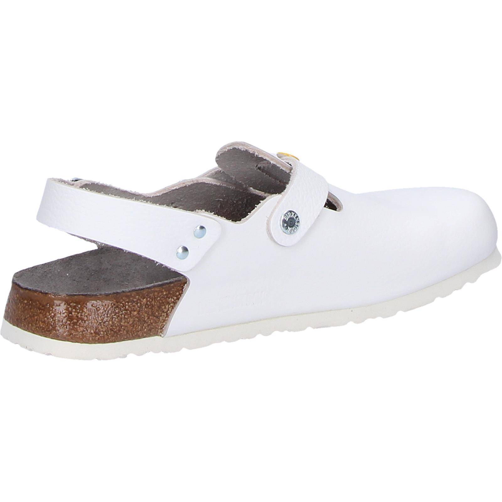 ESD Clog TOKIO ESD Naturleder 61410, weiss, normal, 43