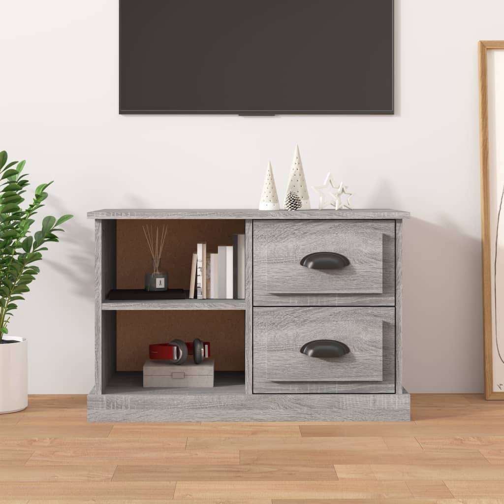 vidaXL TV-Schrank Grau Sonoma 73x35,5x47,5 cm Holzwerkstoff