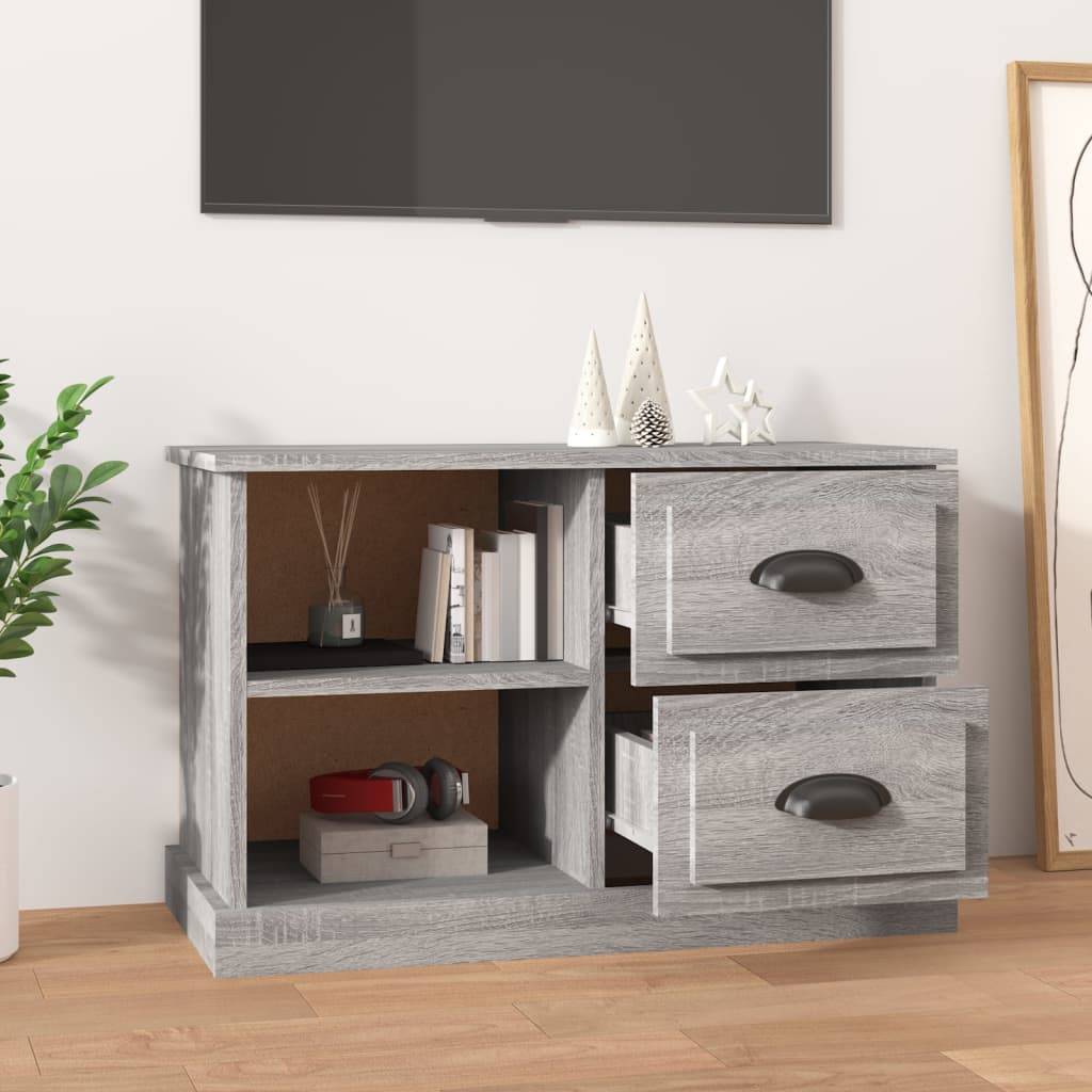 vidaXL TV-Schrank Grau Sonoma 73x35,5x47,5 cm Holzwerkstoff
