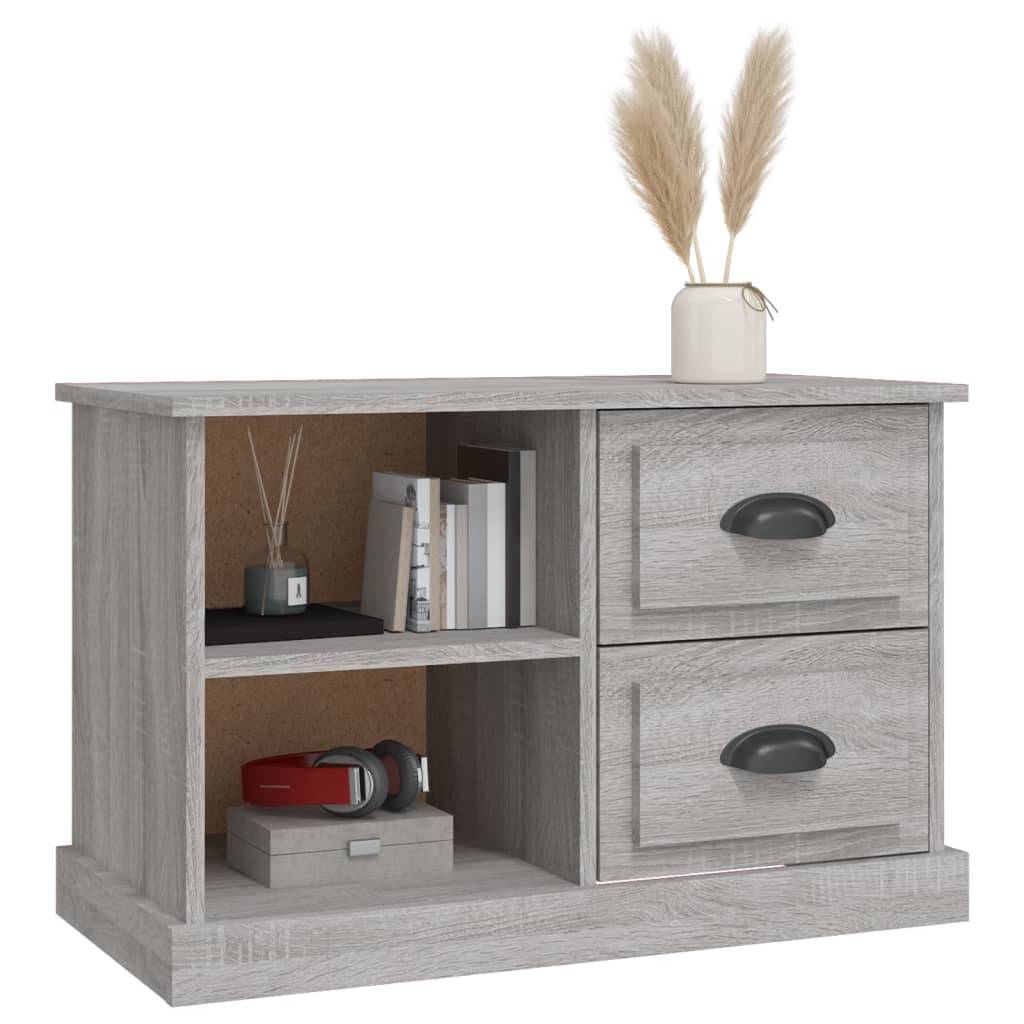vidaXL TV-Schrank Grau Sonoma 73x35,5x47,5 cm Holzwerkstoff