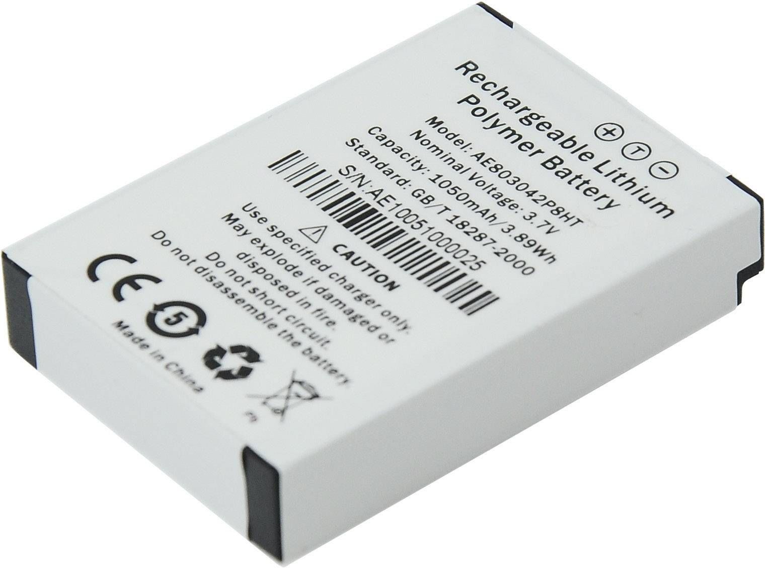 Oregon Scientific Ersatzakku Kamera-Akku ersetzt Original-Akku (Kamera) 5513 3.7 V 1050 mAh