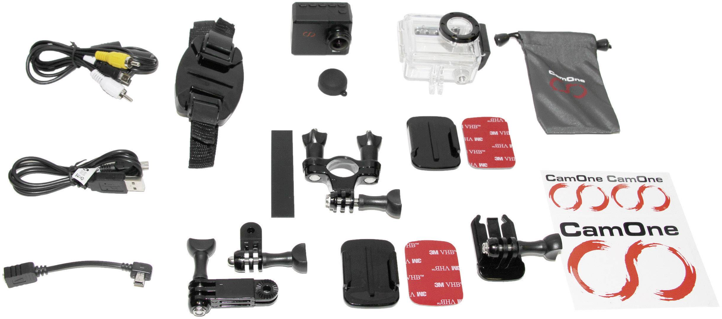 CamOne Infinity 1080p Action Cam Full-HD