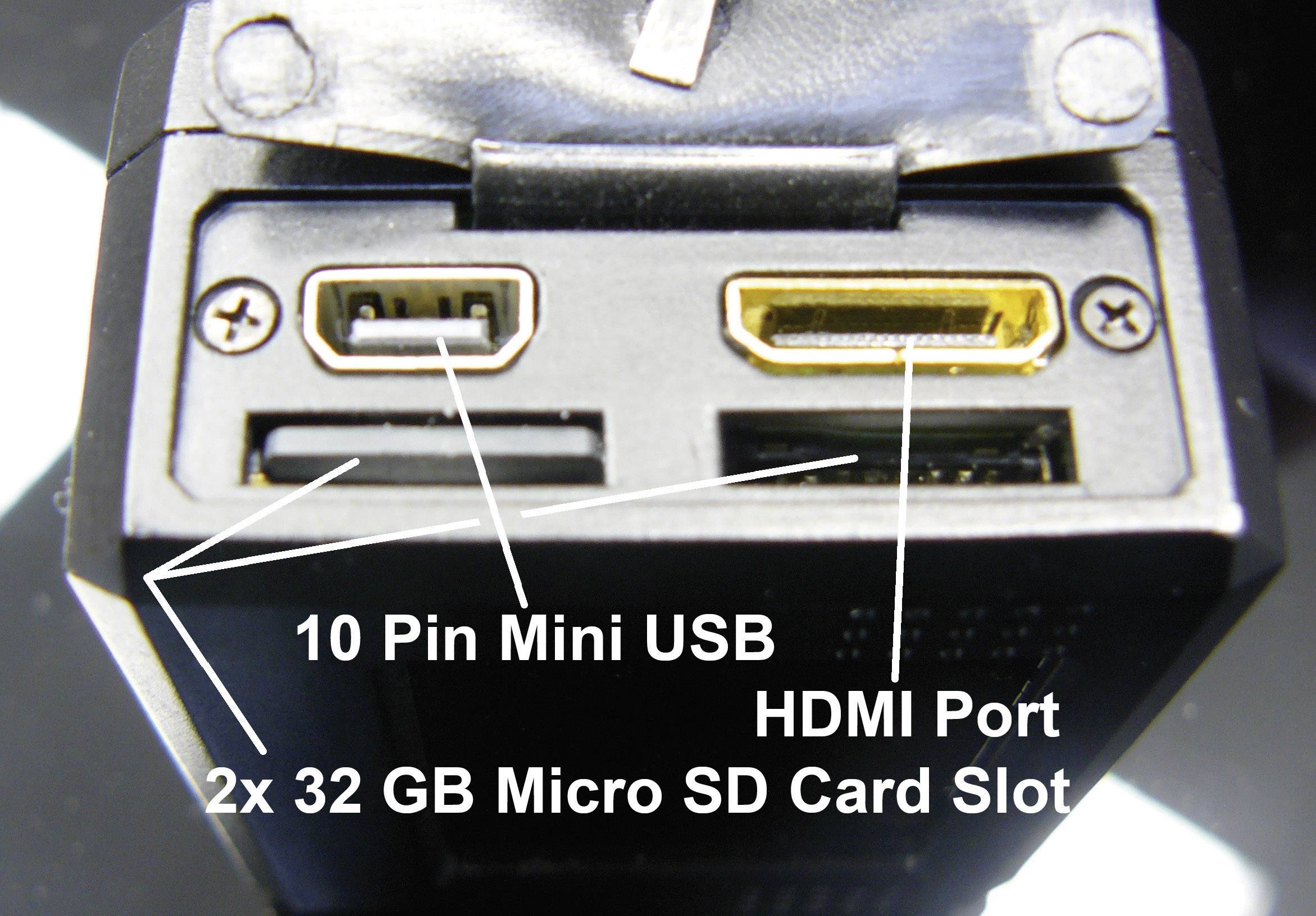 CamOne Infinity 1080p Action Cam Full-HD