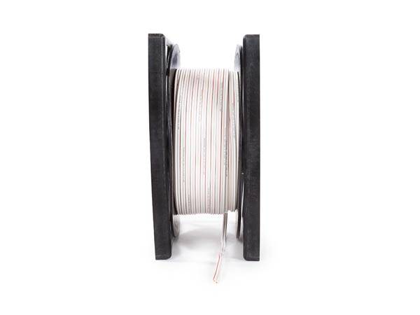 LAUTSPRECHERKABEL - WEIß - 2 x 1.5 mm² - 100 m