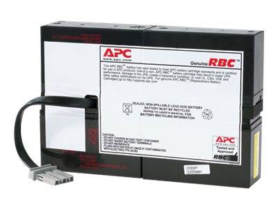 APC Replacement Battery Cartridge #59 - USV-Akku - 1 x Batterie - Bleisäure - holzkohlefarben  - für Smart-UPS SC 1500VA