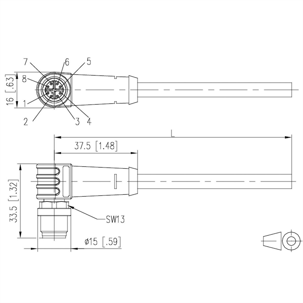 Metz Connect 142M2X90020 M12 Patchkabel CAT 6a S/FTP 2.00 m Grün PUR-Mantel, Säurebeständig, Ozonbeständig, UV-Beständig, Schleppkettenfähig, Ha