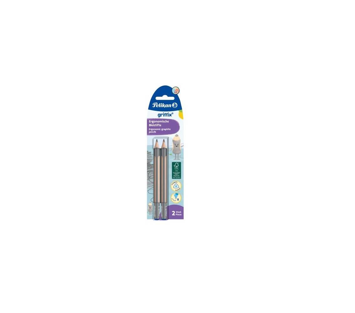griffix Bleistift - B Dreipunktgriff 2 Stück.