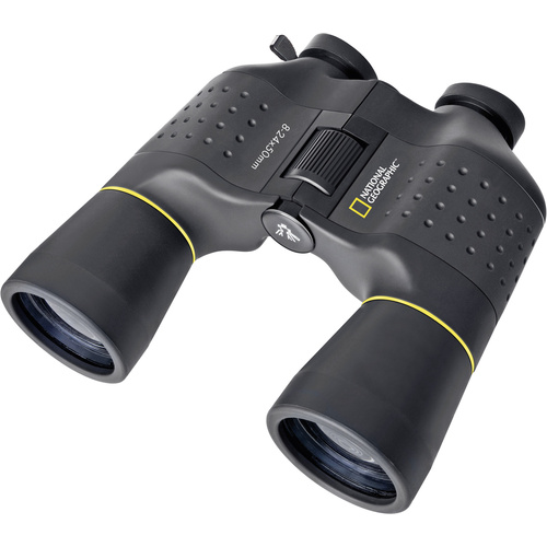 National Geographic Zoom binoculars Porro-Zoom 8 up to 24 x 50 mm Porro prism Black 9064000