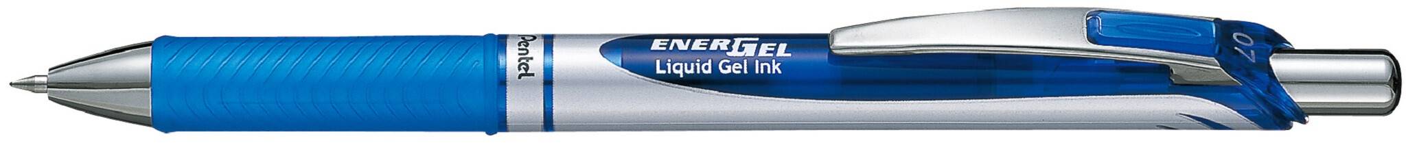 Liquid Gel-Roller EnerGel BL77, nachfüllbar, 0,35 mm, Blau
