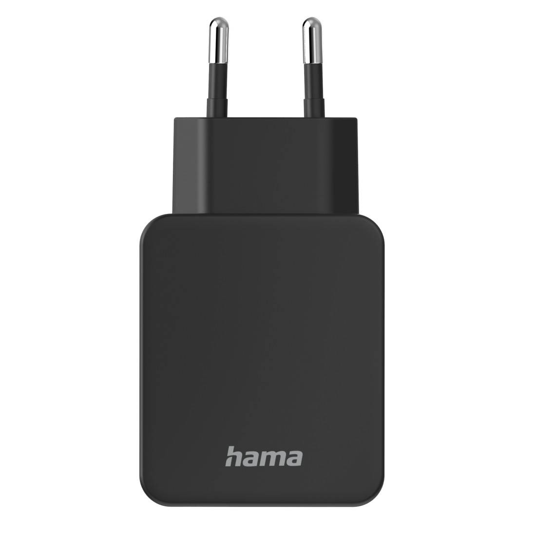 hama 00201641 Schnellladegerät, USB-A, 19,5 W, Schwarz
