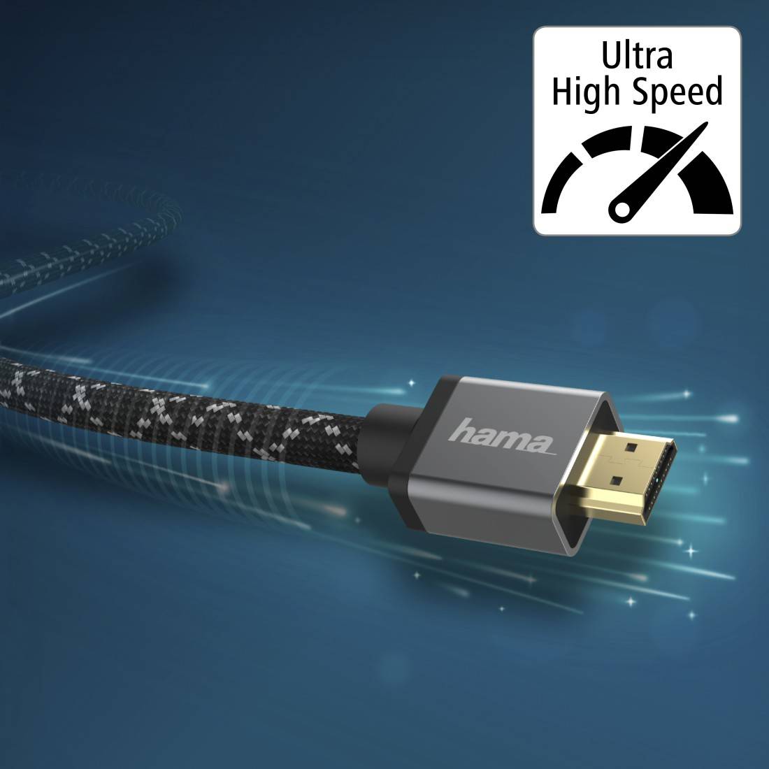 hama 00205067 Ultra High Speed HDMI™-Kabel, zertifiziert, Stecker-Stecker, 8K, Alu, 5,0 m