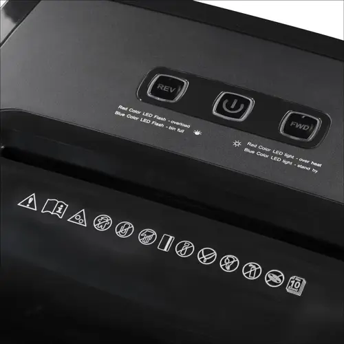 hama 00050549 Aktenvernichter "Premium M10+", Schredder m. Sicherheitsstufe P5 T5 E4, 20l hama 00050549 Aktenvernichter "Premium M10+", Schredder m. Sicherheitsstufe P5 T5 E4, 20l