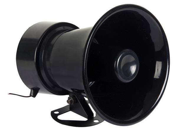 Elektronische Sirene 6-14 VDC - 115 dBA