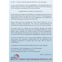 Garrett Handbuch für Schatzsucher 978-3-937-03406-5 Garrett Handbuch für Schatzsucher 978-3-937-03406-5