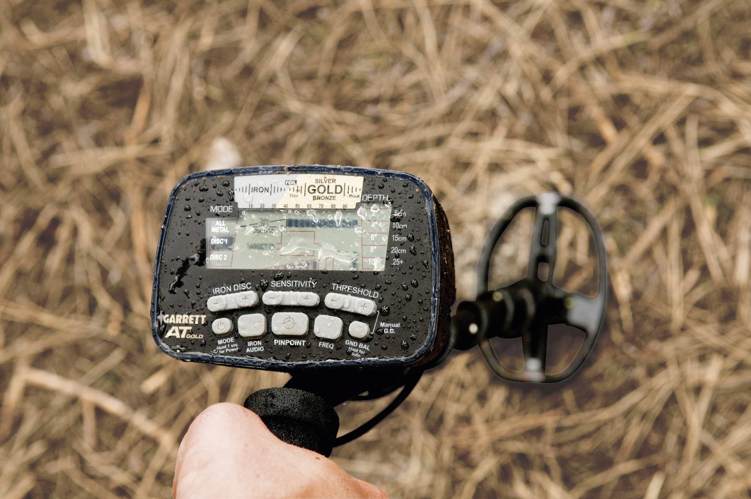 Garrett At Gold Metalldetektor digital (LCD), akustisch 99675