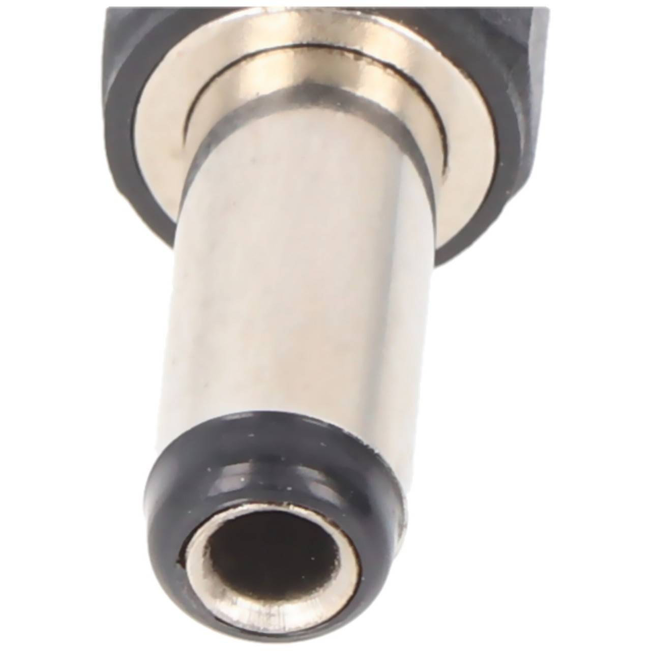 Goobay DC-Stecker mit Knickschutz - Bohrung 2,5 mm x 5,5 mm