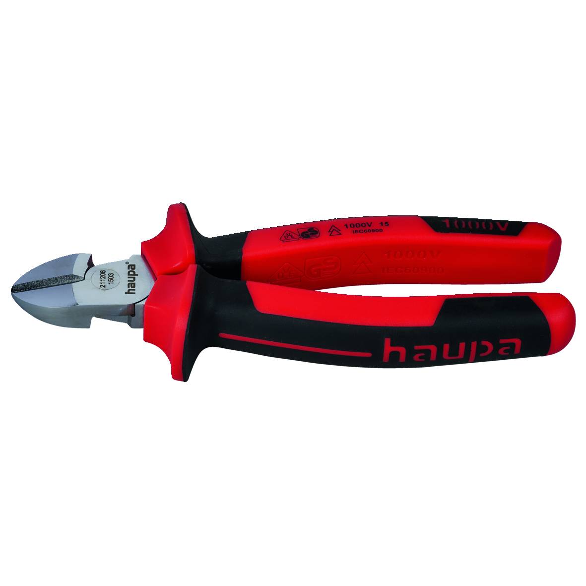 HAUPA Seitenschneider, DIN ISO 5749, VDE, premium, 180 mm, 1 Stk.