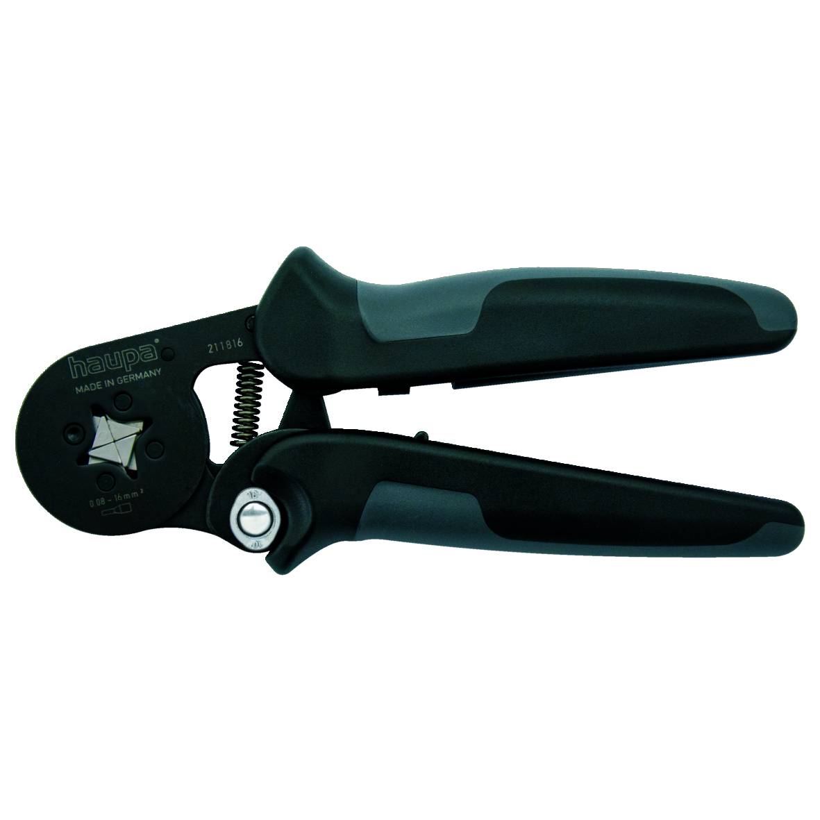 HAUPA Crimpzange, quad. 0,18 - 16 mm², 1 Stk.