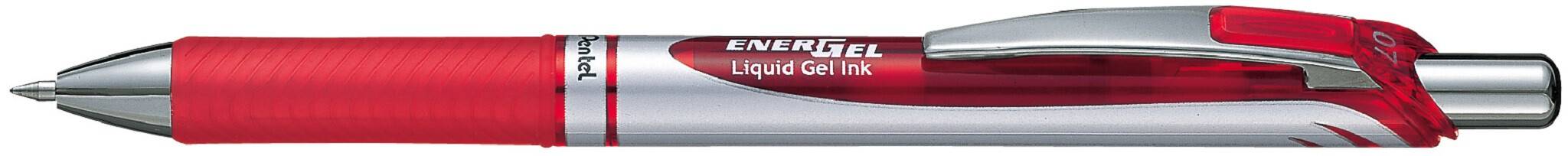 Liquid Gel-Roller EnerGel BL77, nachfüllbar, 0,35 mm, rot