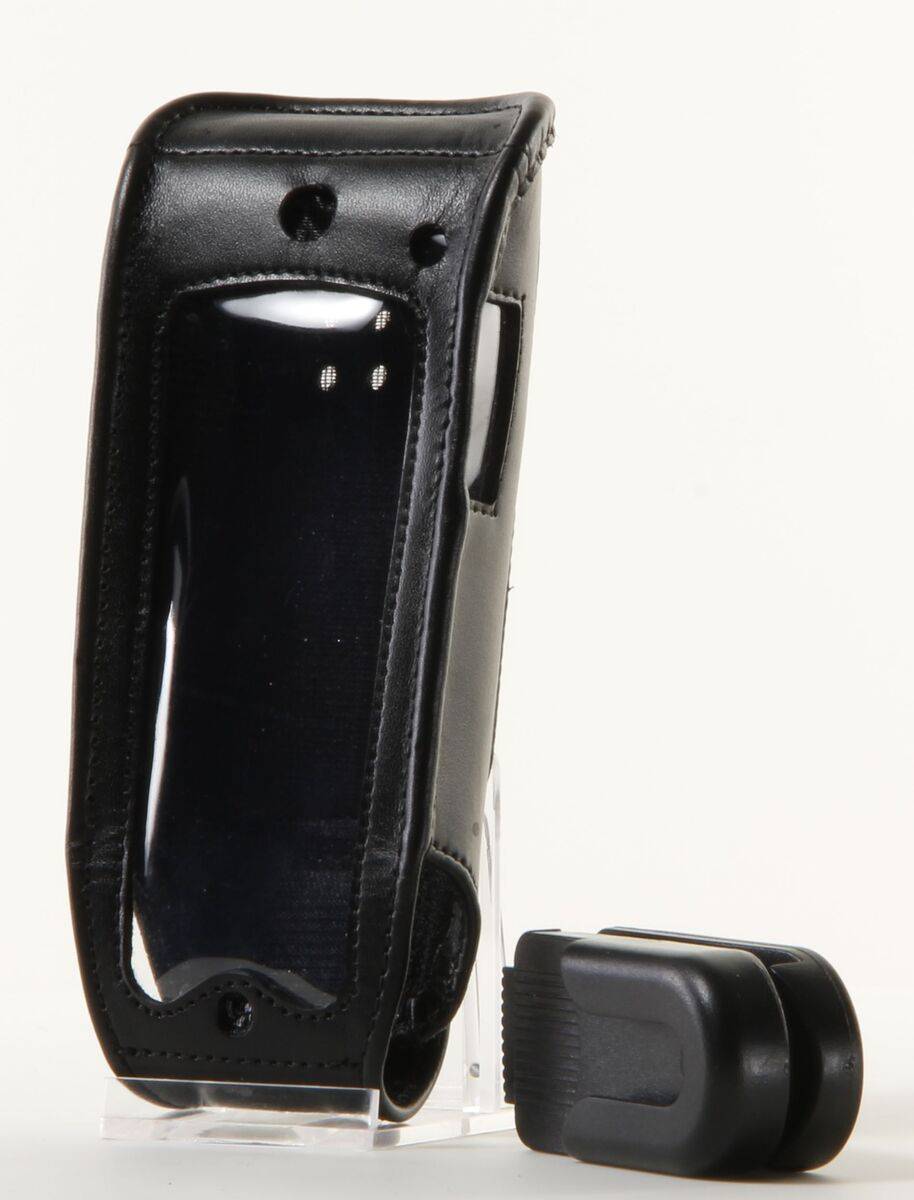 SORYT Ledertasche Alcatel Mobile 300/400 Drehclip