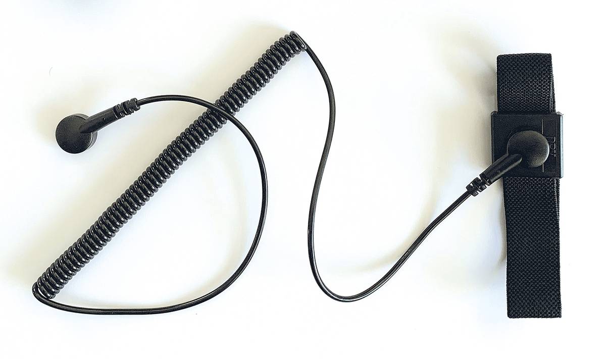 DISPLEX ESD-Kit für EASY-ON® Clean Room (Erdungsarmband und -kabel), Erdungsset, 1
