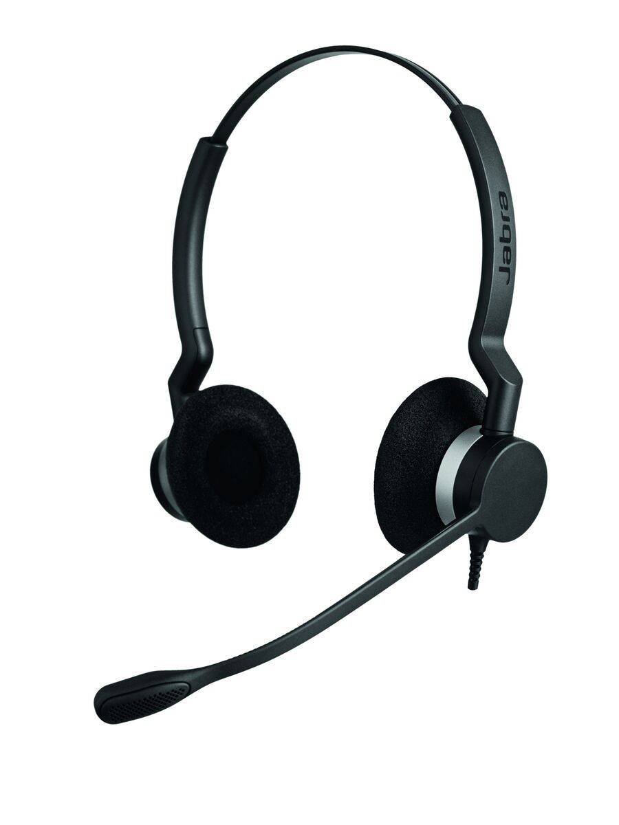 Jabra BIZ 2300 QD Duo - Headset - On-Ear - kabelgebunden