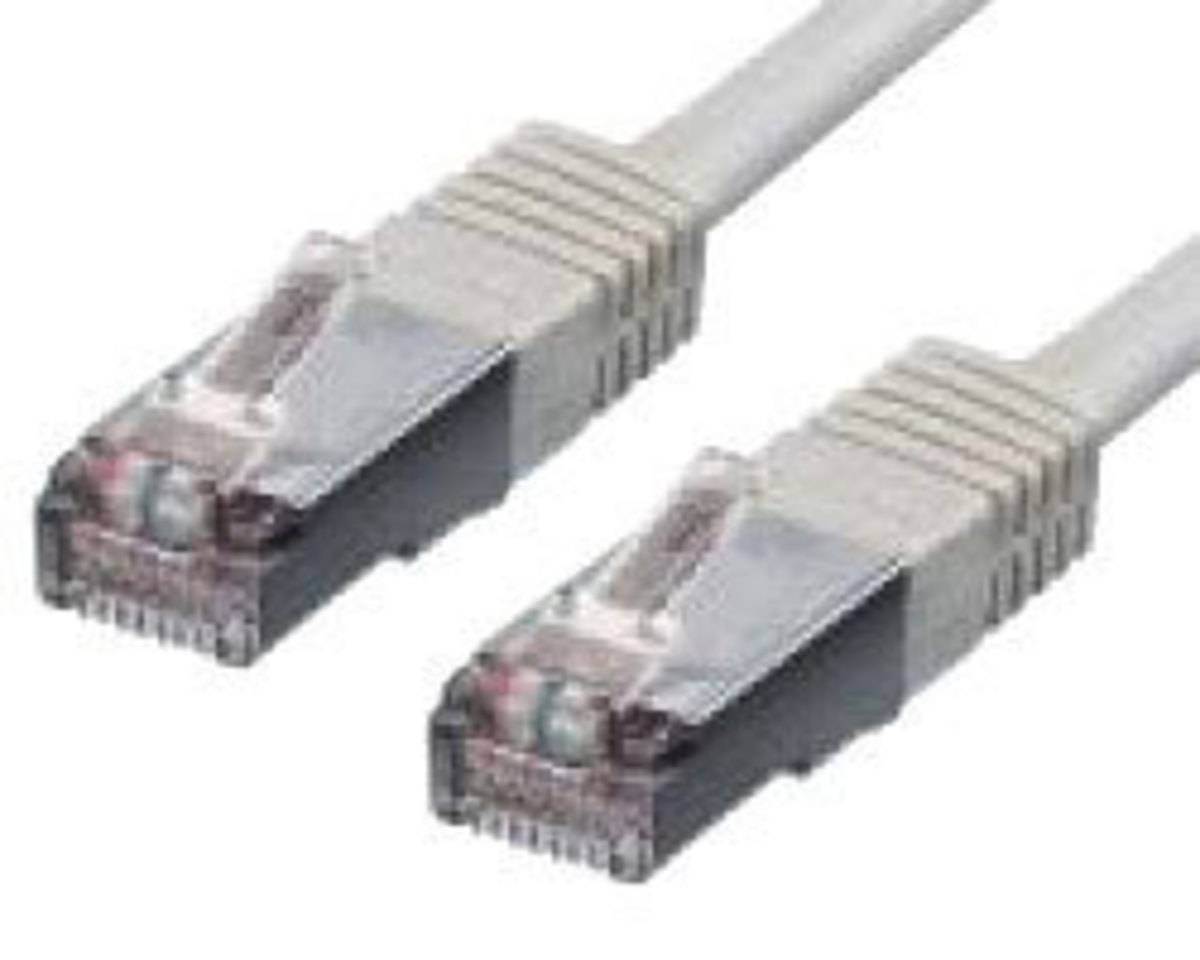 equip CU Patchkabel S/FTP 2xRJ45 Cat.6 250MHz grau 20,0m
