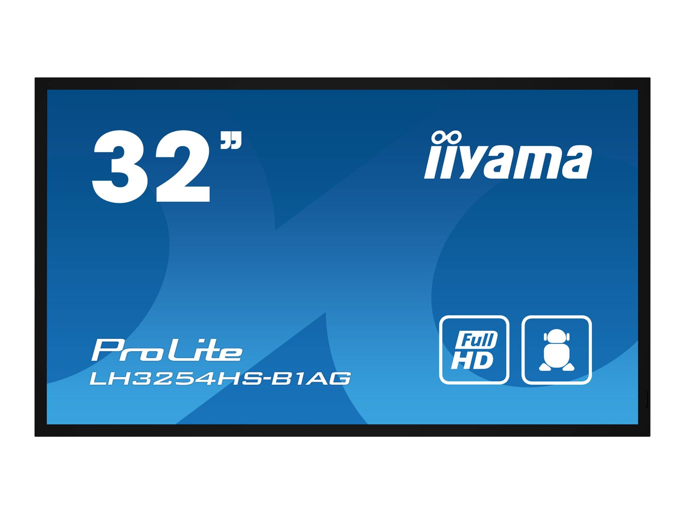 IIYAMA 80.0cm (31,5") LH3254HS-B1AG 16:9 3xHDMI+DVI+DP IPS retail