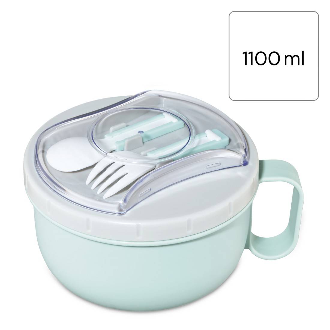 XAVAX To Go - Lebensmittelbehälter - 1.1 L - rund
