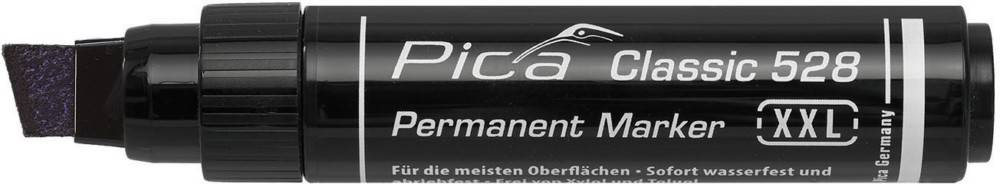 PICA - Permanentmarker 4-12mm Keilspitze schwarz