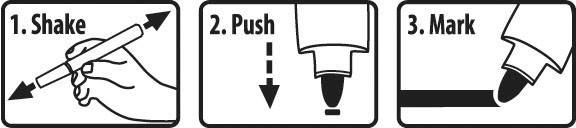 Pica Lackmarker 2-4mm mit Rundspitze Grün