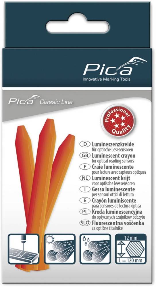 Pica-Marker Lumineszenzkreide orange 592/054