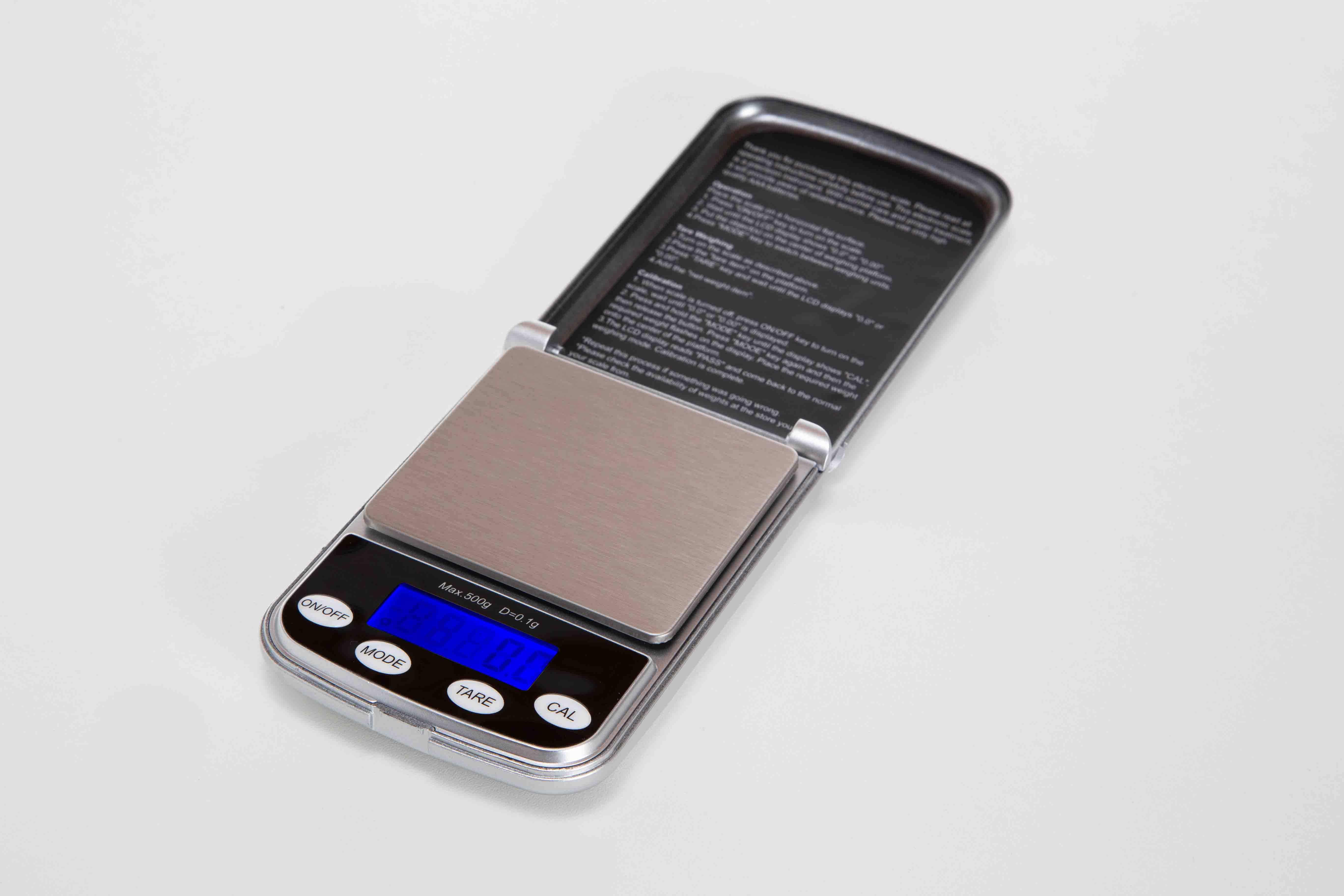 Digitale mini-präzisionswaage 500 g / 0.1 g
