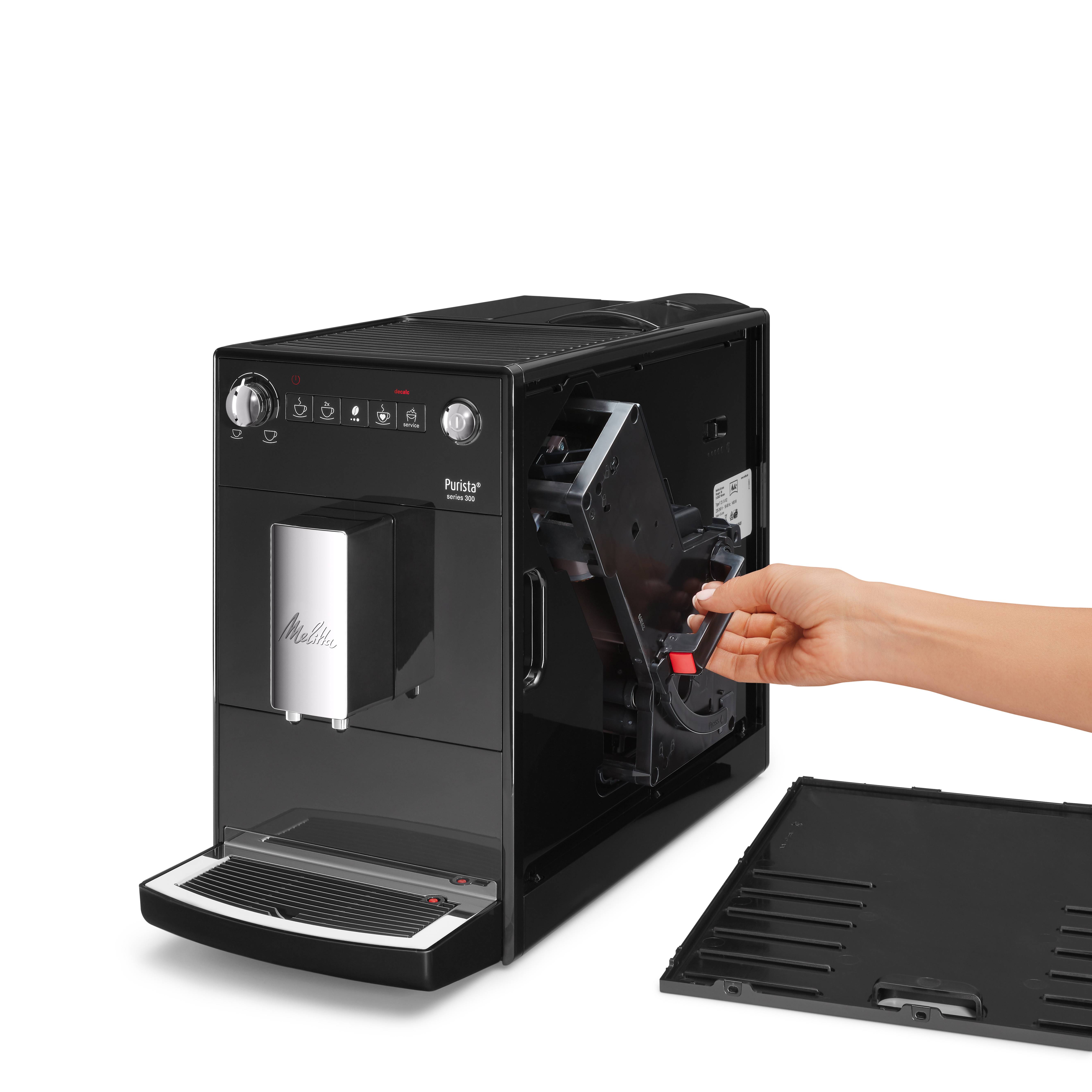 MELITTA Kaffeevollautomat Purista F23/0-102 Espressomaschine Schwarz