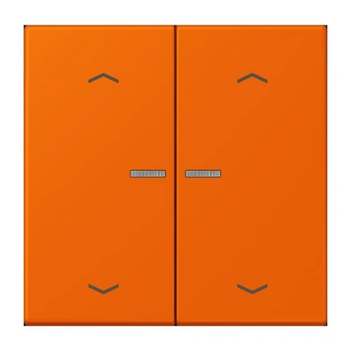 Jung Taster mit Pfeilsymbolen orange BT LC 17102 Jung Taster mit Pfeilsymbolen orange BT LC 17102