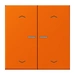 Jung Taster mit Pfeilsymbolen orange BT LC 17102 Jung Taster mit Pfeilsymbolen orange BT LC 17102