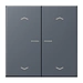 Jung Taster mit Pfeilsymbolen gris fonce 59 BT LC Jung Taster mit Pfeilsymbolen gris fonce 59 BT LC