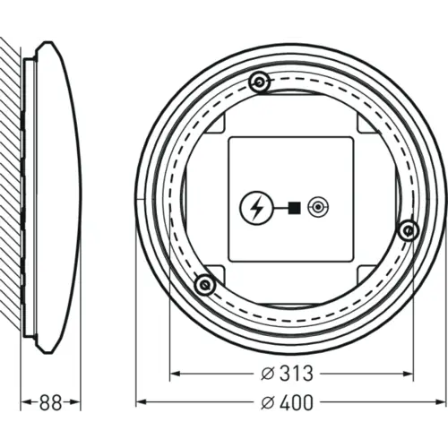 Trilux LED-Leuchte mit Sensor ML MC 2340 G2 WD2#7790440 Trilux LED-Leuchte mit Sensor ML MC 2340 G2 WD2#7790440