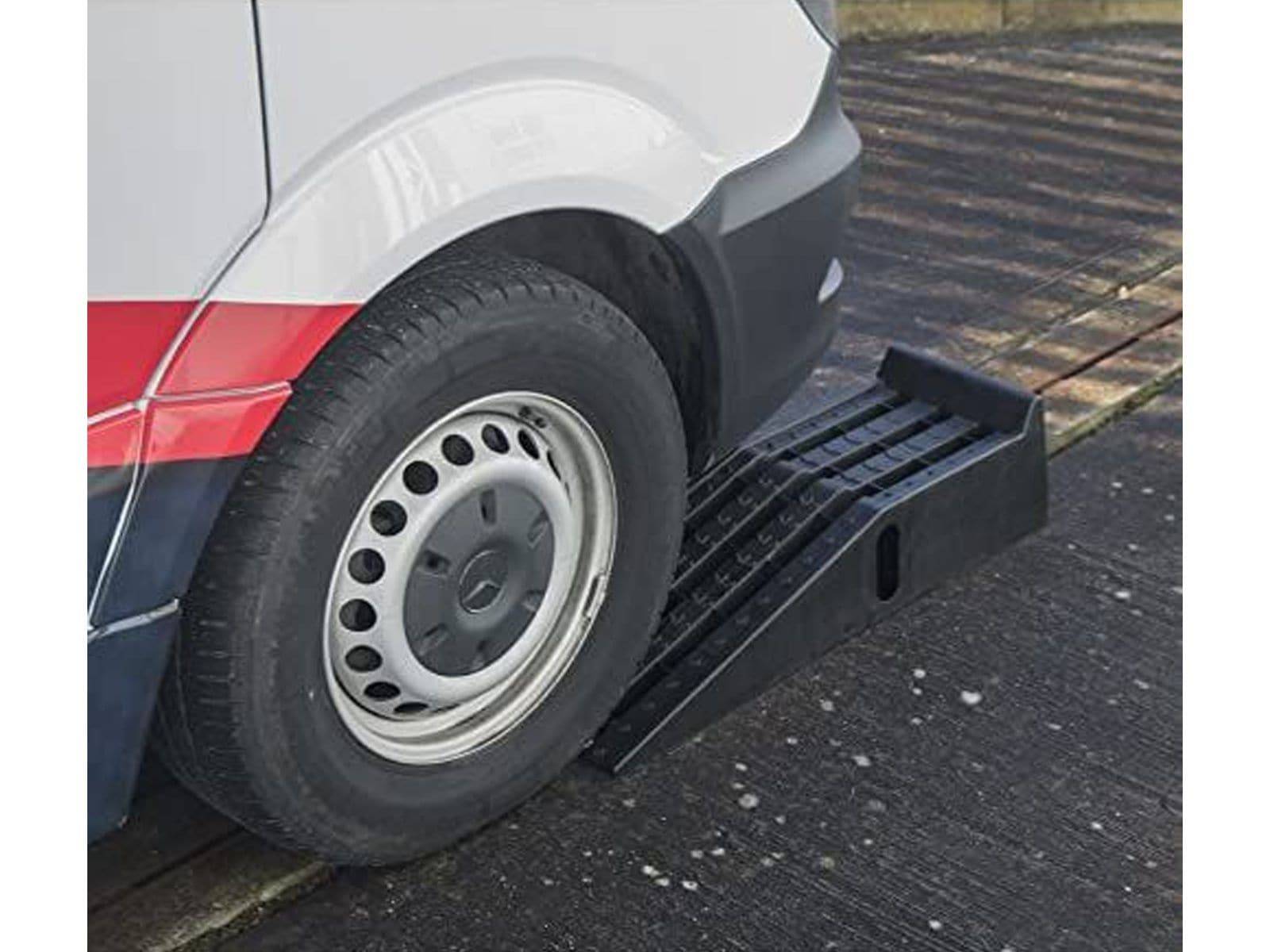 IWH Auffahrrampen-Set, schwarz, Tragkraft: 3 Tonnen