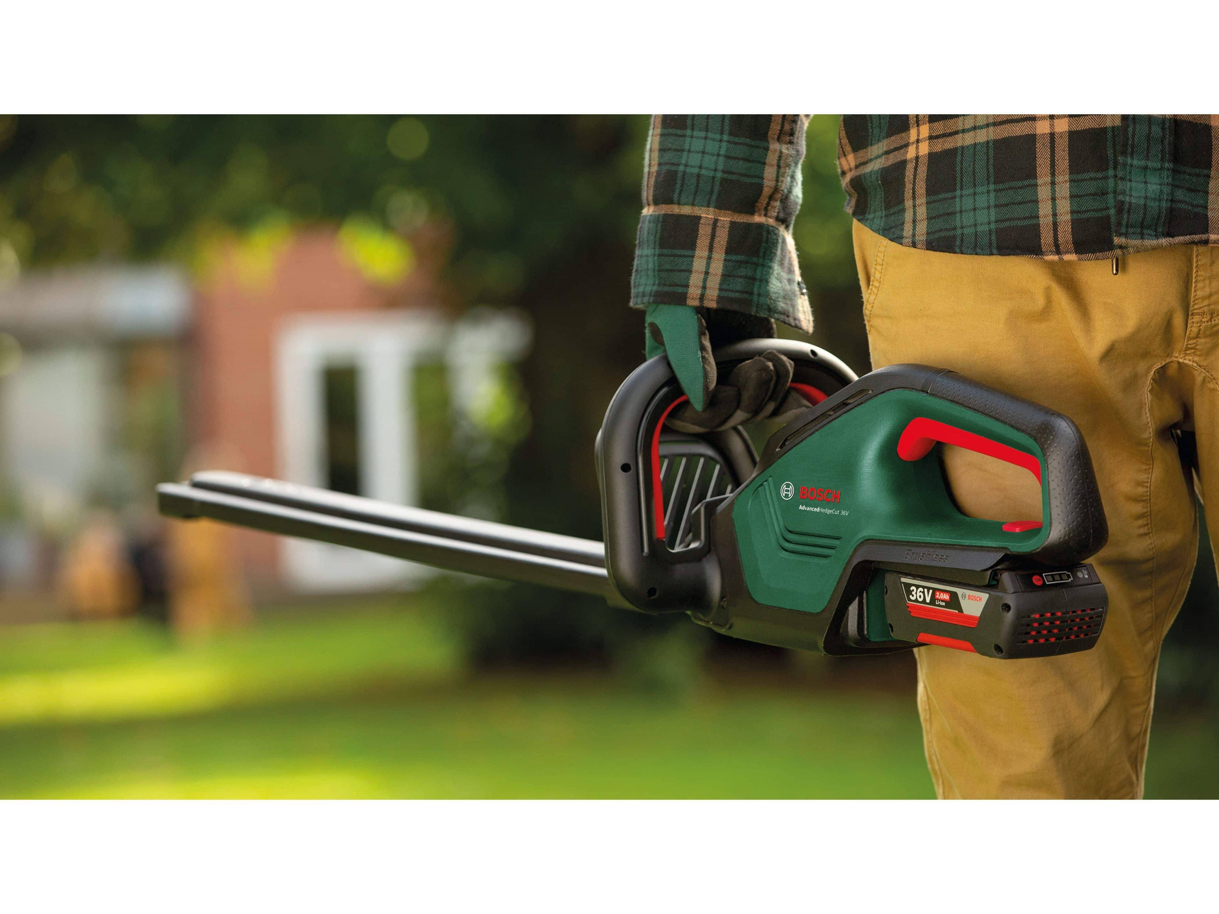 Bosch Home and Garden AdvancedHedgecut 36V-65-28 Akku Heckenschere inkl. Akku, inkl. Ladegerät 36 V Li-Ion