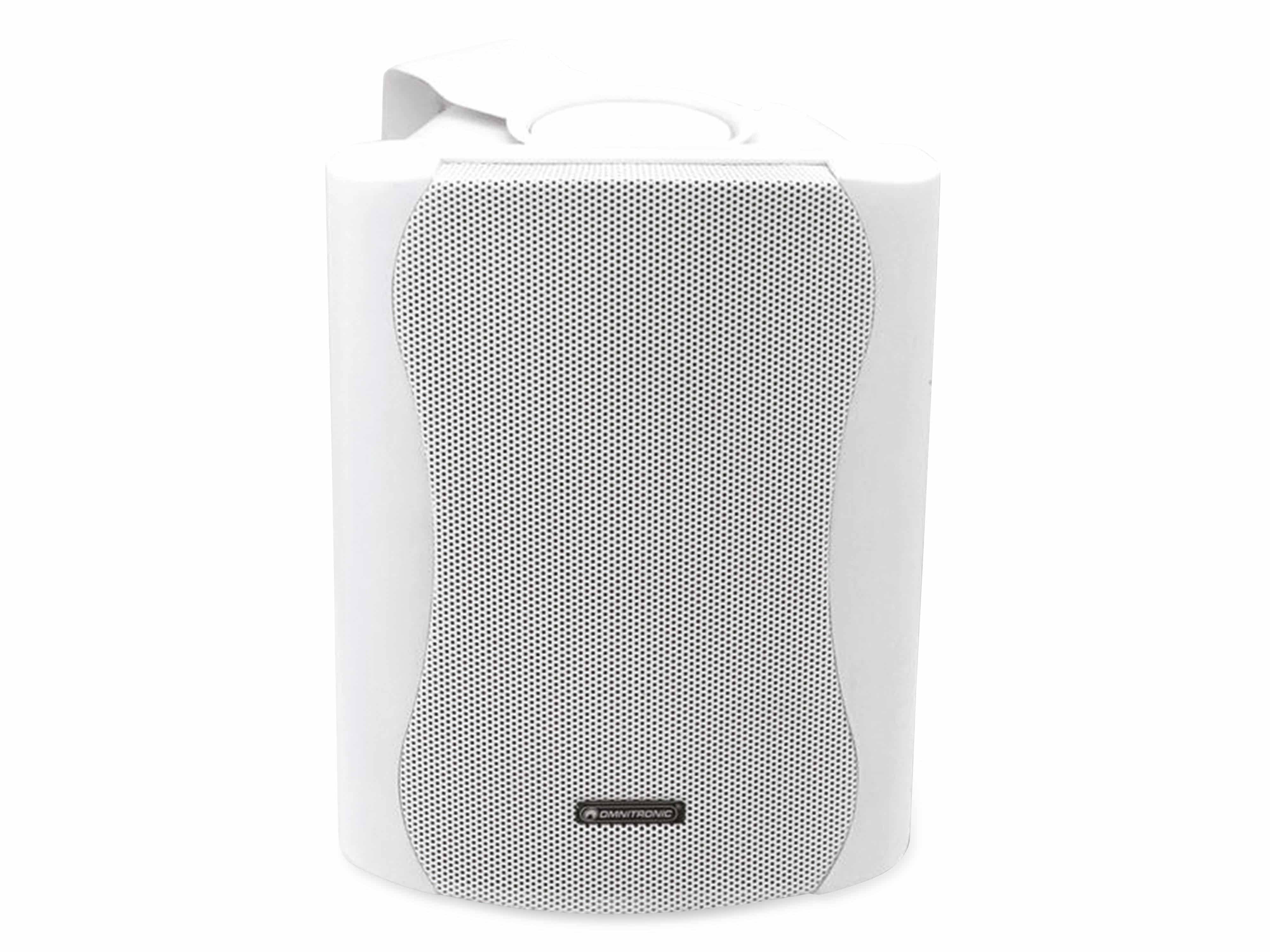 Omnitronic 11036717 Lautsprecher 2-Wege Weiß Kabelgebunden 50 W (11036717)