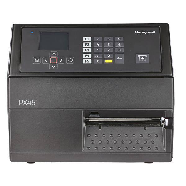 Honeywell PX45A TT (300dpi) Multi-IF, Rewinder, LTS, Disp., RTC