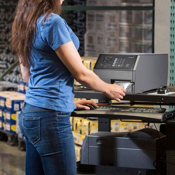 HONEYWELL PX45A Ethernet TT 203 dpi US & EU - Etiketten-/Labeldrucker - Etikette