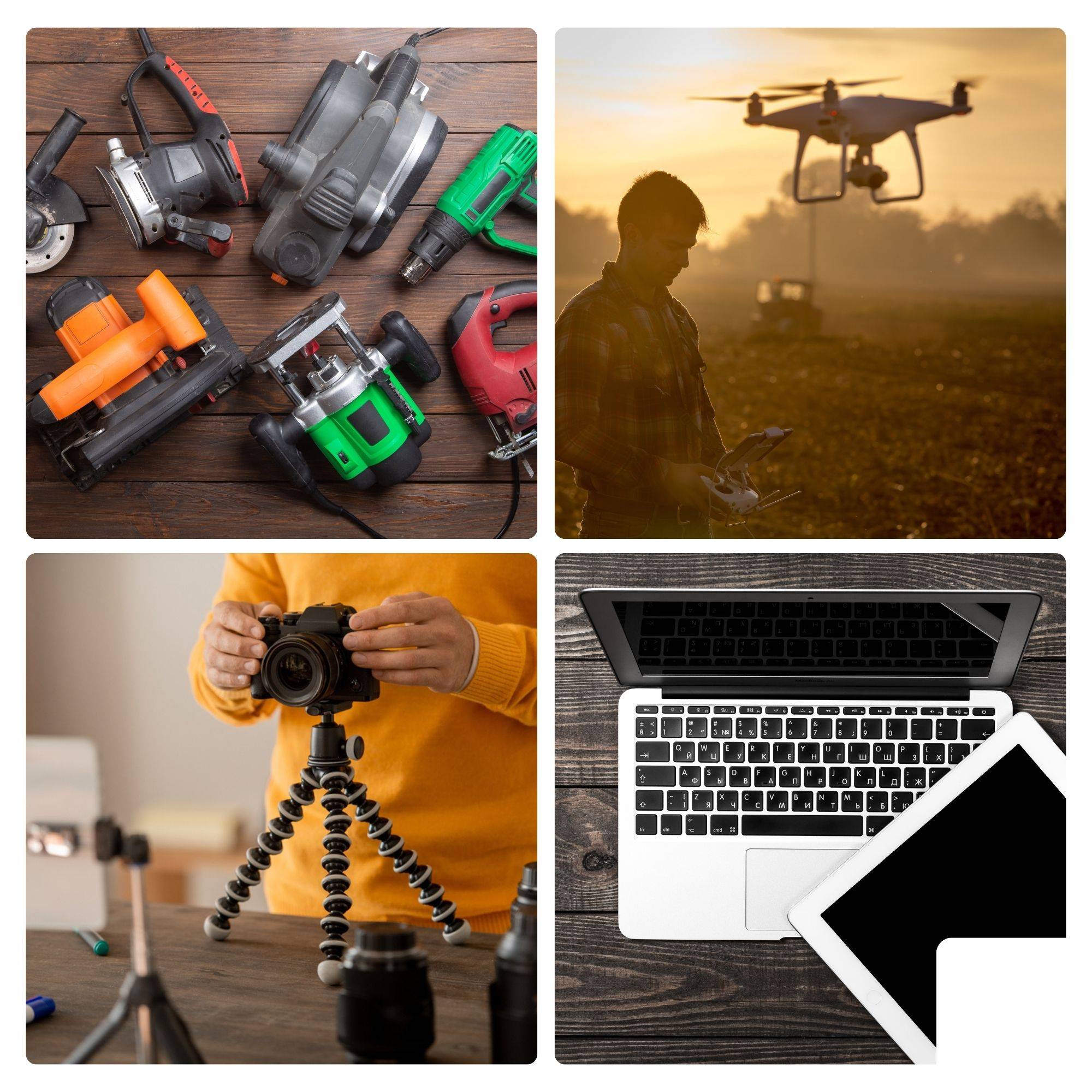 Perel WERKZEUGKOFFER - ALUMINIUM - 360 x 220 x 250 mm - 19,8 L