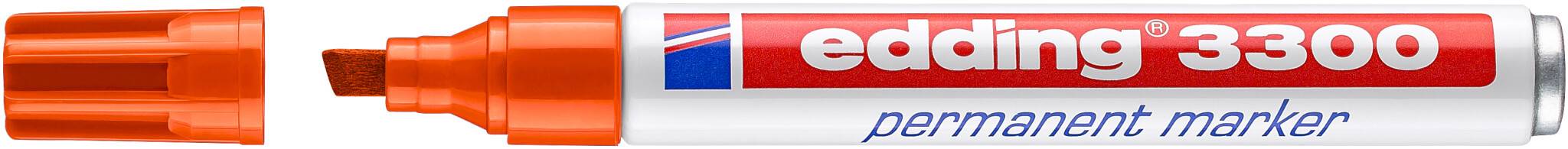 Permanentmarker edding 3300, nachfüllbar, 1 - 5 mm, orange