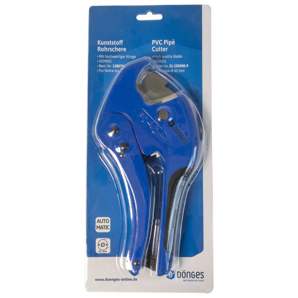 Dönges Kunststoff-Rohrschere STANDARD, für Rohr-Ø bis 42 mm